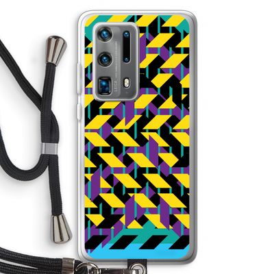 Skew Bee 3: Huawei P40 Pro Plus Transparant Hoesje met koord