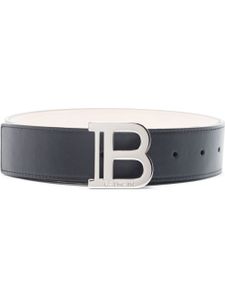 Balmain ceinture à plaque logo - Noir