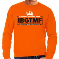 Koningsdag verkleed sweater heren - tijdelijk minder functioneel - oranje