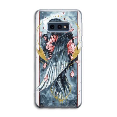 Golden Raven: Samsung Galaxy S10e Transparant Hoesje