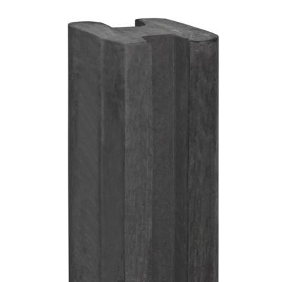 Berton sleufpaal Zaan antraciet eindmodel 275 cm Tuindeco - Tuindeco