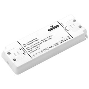 Dehner Elektronik DEHNER LED-transformator, LED-driver Constante spanning 50 W 2.08 A 24 V/DC Overbelastingsbescherming, Overspanning, Niet dimbaar 1 stuk(s)