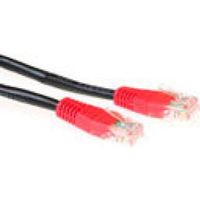 ACT Zwarte 20 meter U/UTP CAT5E patchkabel cross met RJ45 connectoren