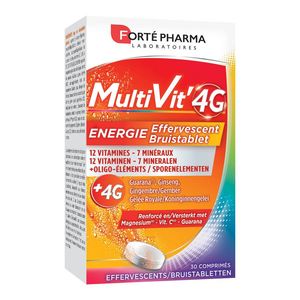 Forté Pharma MultiVit 4G Energie 30 Bruistabletten