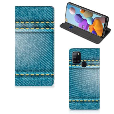 Samsung Galaxy A21s Hippe | Standcase | Jeans