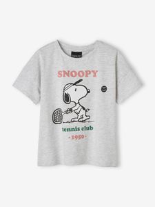 Meisjesshirt met korte mouwen Snoopy Peanuts¨ gemêleerd grijs