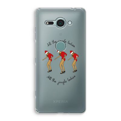 Jingle Ladies: Sony Xperia XZ2 Compact Transparant Hoesje
