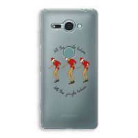 Jingle Ladies: Sony Xperia XZ2 Compact Transparant Hoesje