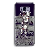 Spaceman: Samsung Galaxy S8 Plus Transparant Hoesje