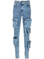 Diesel jean 1984 Slandy-High à poches cargo - Bleu