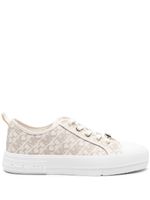 Michael Michael Kors baskets à motif monogrammé - Tons neutres