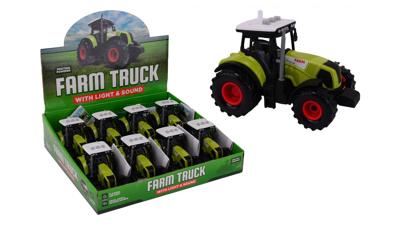 John Toy Tractor frictie + licht geluid