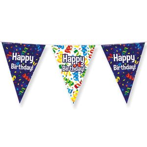 Paperdreams Vlaggenlijn - Happy birthday/verjaardags feest - 10m   -