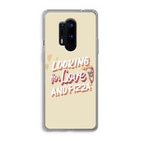 Pizza is the answer: OnePlus 8 Pro Transparant Hoesje