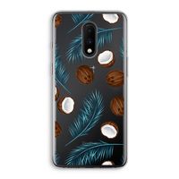 Kokosnoot roze: OnePlus 7 Transparant Hoesje