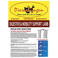 Budget premium dogfood digestive & mobility support lamb