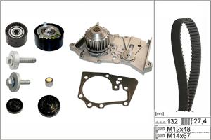 Waterpomp + distributieriem set INA, u.a. für Renault