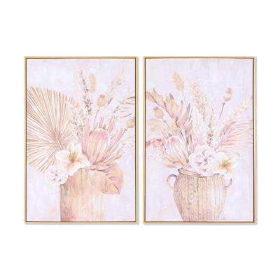 Canvas DKD Home Decor polyestyreen Canvas 60 x 3,5 x 90 cm