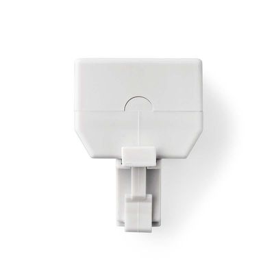 Nedis Telecom-Wandcontactdoos | RJ11 Male naar 2x RJ11 (4/6) Female | Wit | 1 stuks - TCGP90995WT TCGP90995WT