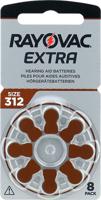 Rayovac Extra type 312 bruin (8 pak)