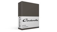 Cinderella hoeslaken jersey 80/90x200 antraciet