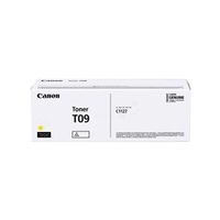 Canon TONER T09 Y tonercartridge 1 stuk(s) Origineel Geel - thumbnail