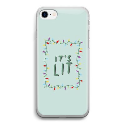 It's Lit: iPhone SE 2020 Transparant Hoesje