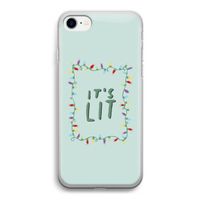 It's Lit: iPhone SE 2020 Transparant Hoesje