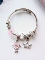 doe-het-zelf Kralen Kristal Armband - thumbnail