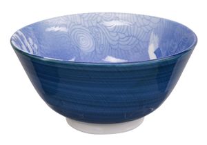 Keramische Kom met Kraanvogel Design - Mixed Bowls - 12.7 x 6.35 cm