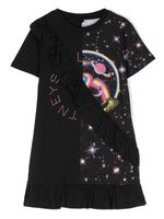 Stella McCartney Kids robe à imprimé graphique - Noir