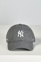 Sporty & Rich cap Yankees Serif Wool AC060610675GY11 dark grey