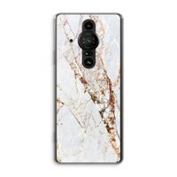 Goud marmer: Sony Xperia Pro-I Transparant Hoesje