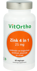 VitOrtho Zink 4 in 1 Vegicaps