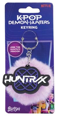 KPop Demon Hunters Pom Pom Keychain Huntr/x