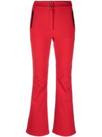 Yves Salomon pantalon à taille haute boutonnée - Rouge Yves Salomon pantalon à taille haute boutonnée - Rouge
