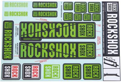 ROCKSHOX decor set