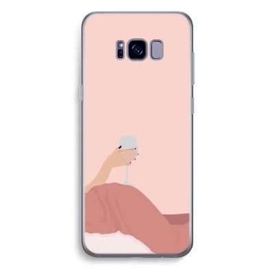 Wine: Samsung Galaxy S8 Plus Transparant Hoesje