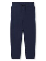 Kenzo Kids pantalon de jogging en coton à logo imprimé - Bleu