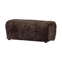 Woood Baggy hocker chenille DonkerBruin