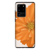 Orange Ellila flower: Samsung Galaxy S20 Ultra Tough Case