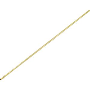 Reely Messing Buis Staaf (Ø x l) 2 mm x 500 mm Binnendiameter: 1.4 mm 1 stuk(s)