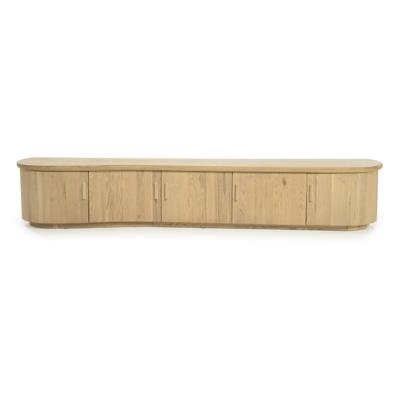 Eleonora TV-meubel 'Josh' Eiken, 240cm, kleur Naturel