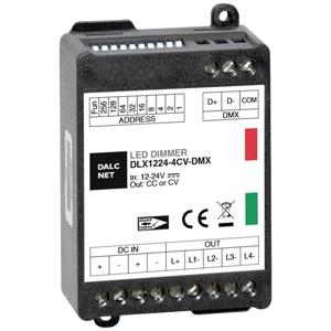 Dalcnet DLX1224-4CV-DMX Dimmer 4-kanaals DALCNET