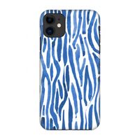 Blauwe nerven: Volledig geprint iPhone 11 Hoesje