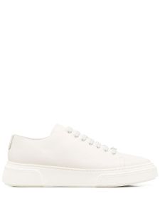 Giorgio Armani baskets à lacets - Blanc