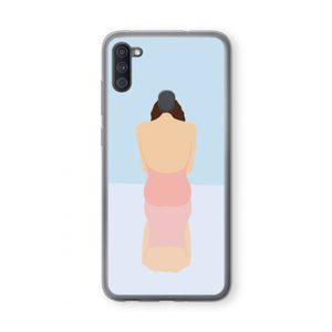 Mirror: Samsung Galaxy A11 Transparant Hoesje