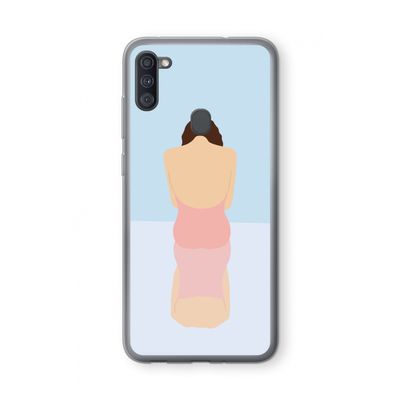 Mirror: Samsung Galaxy A11 Transparant Hoesje