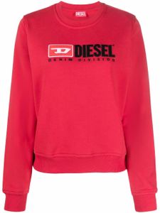 Diesel sweat à logo brodé - Rouge