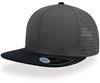 Atlantis AT668 Bank Cap - Dark-Grey/Black - One Size